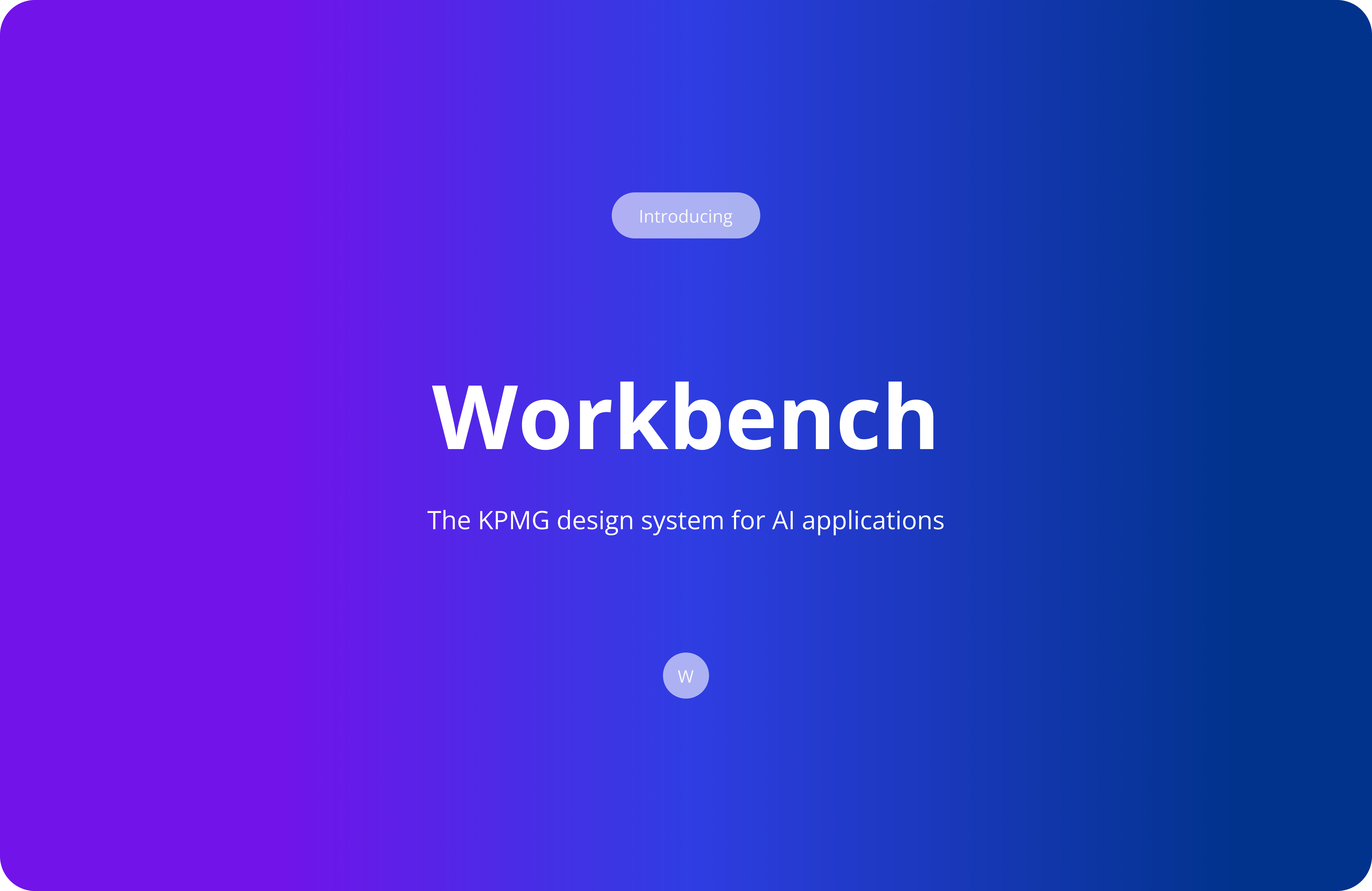 KPMG Global Workbench