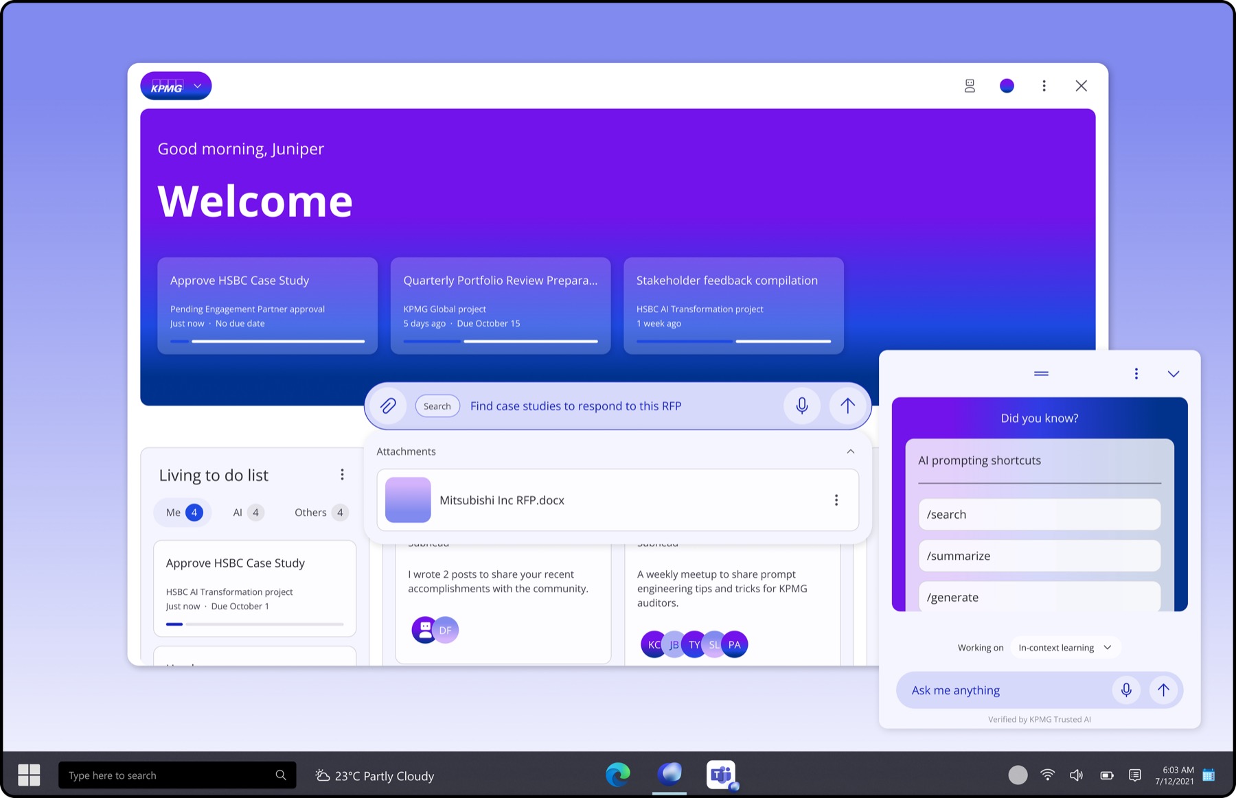 KPMG Global Workbench
